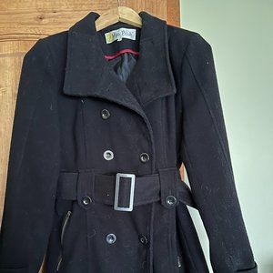 Navy Blue Pea Coat